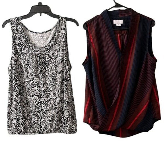 Summer Blouses Women's Size XL Lot of 4 - Picture 4 of 7